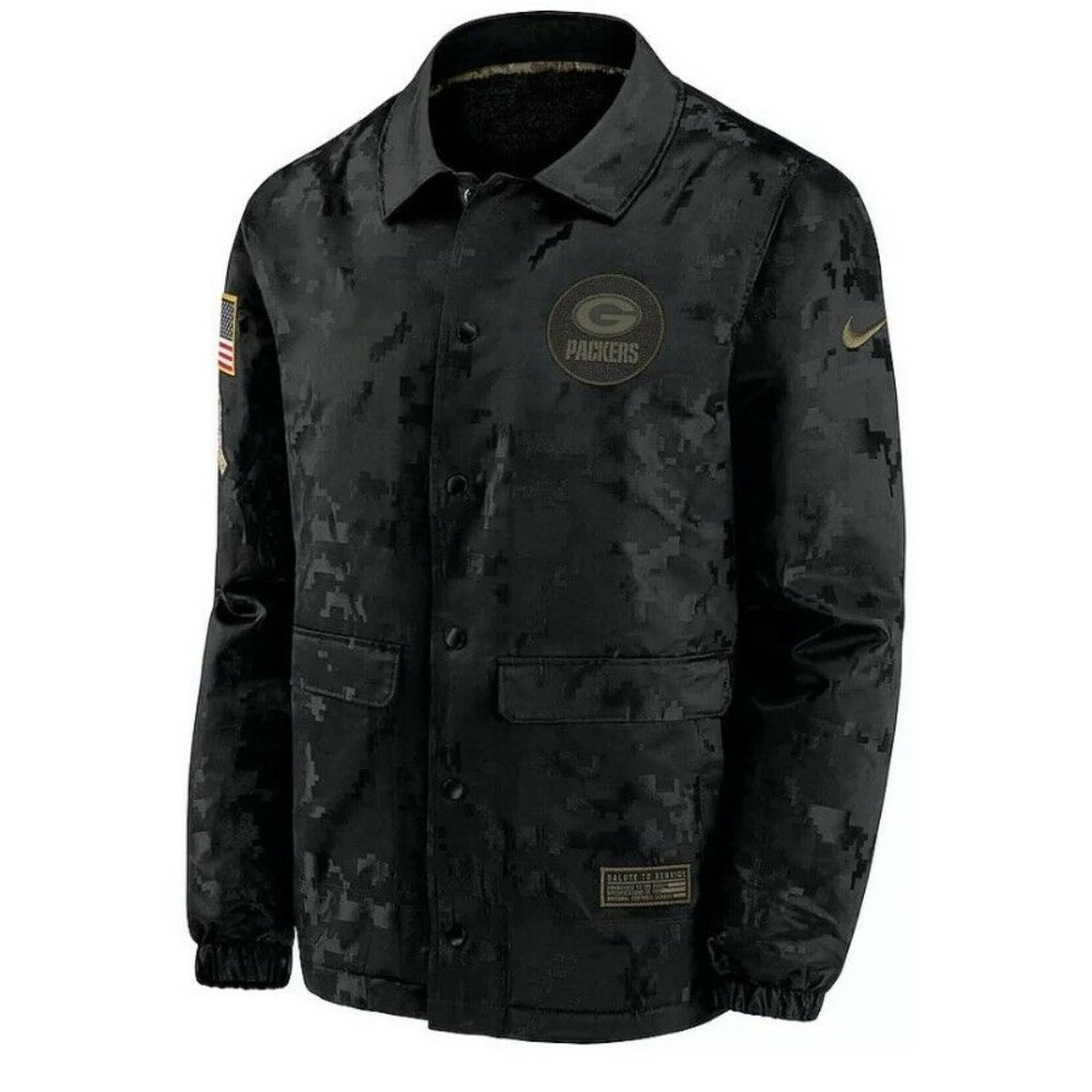 Green Bay Packers Nike 2020 Salute to Service Side